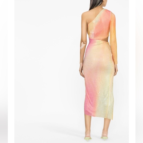 Self portrait embellished rhinestone dress. - Picture 2 of 4